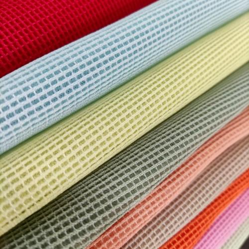 Custom Made 100% polyester sandwich air mesh fabric with small